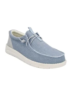 Schnürschuhe "Joy" in Hellblau