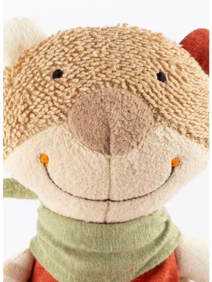 Schnuffeltuch Bär Baby Geschenk in braun