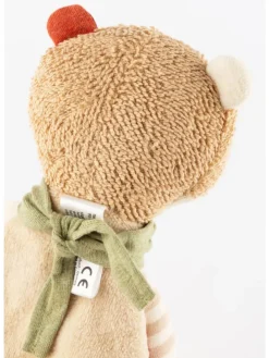 Schnuffeltuch Bär Baby Geschenk in braun