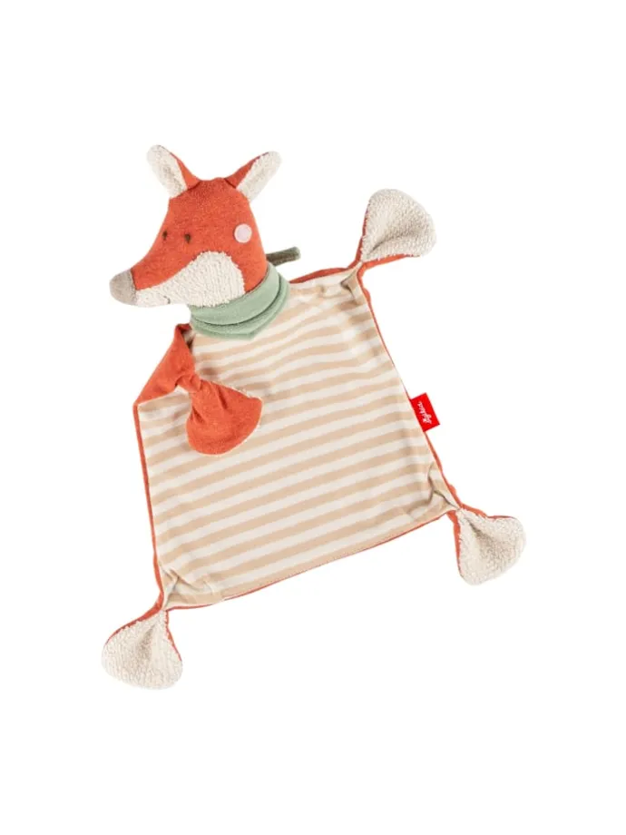 Schnuffeltuch Fuchs in beige/orange