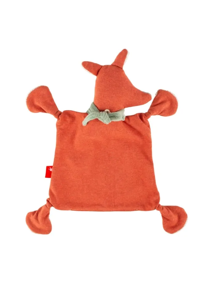 Schnuffeltuch Fuchs in beige/orange