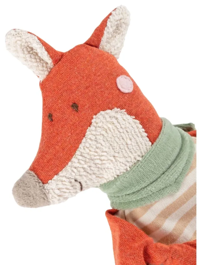 Schnuffeltuch Fuchs in beige/orange