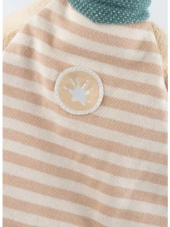 Schnuffeltuch Lama Baby Geschenk in beige