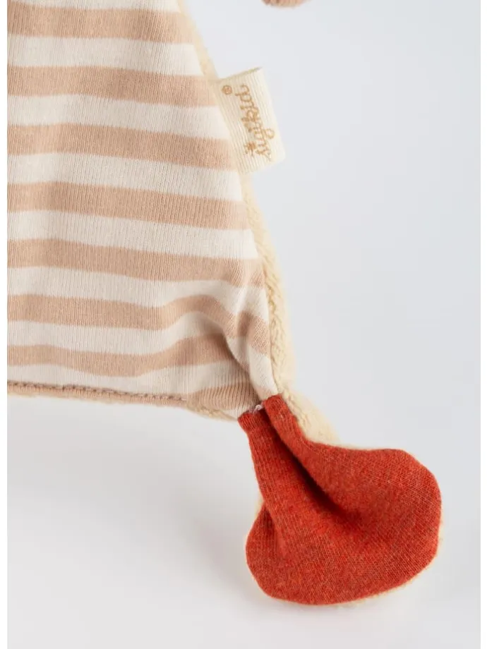 Schnuffeltuch Lama Baby Geschenk in beige