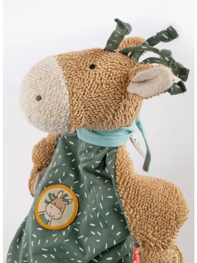 Schnuffeltuch Pony Wiwi Wiah in grün/beige