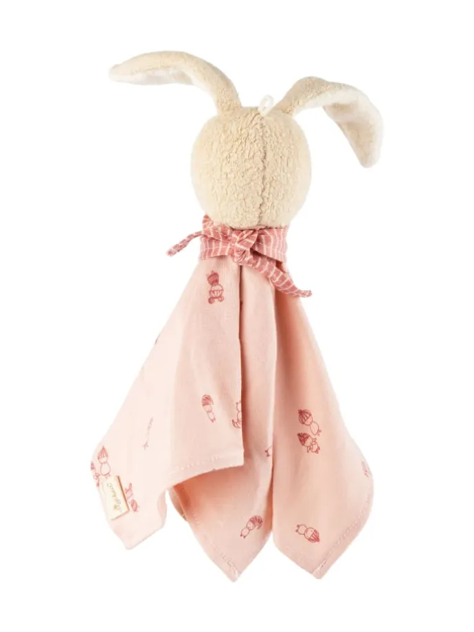 Schnuffeltuch sigibaby in Rosa/Beige