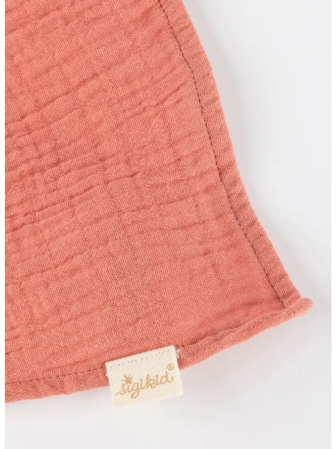 Schnuffeltuch Trösterchen Hase Baby Geschenk in orange