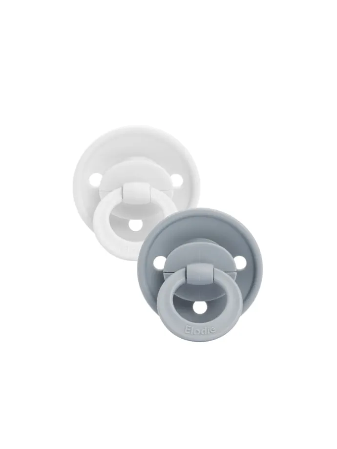 Schnuller 2er-Set Binkie Neugeborene Silikon - Sunrise Blue - 0-6 Monate