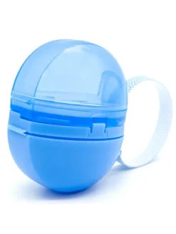 Schnullerbox Duo - Blau in blau