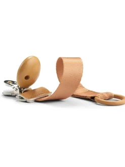 Schnullerkette in Beige - ab Geburt