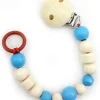 Schnullerkette in Soft/Hellblau