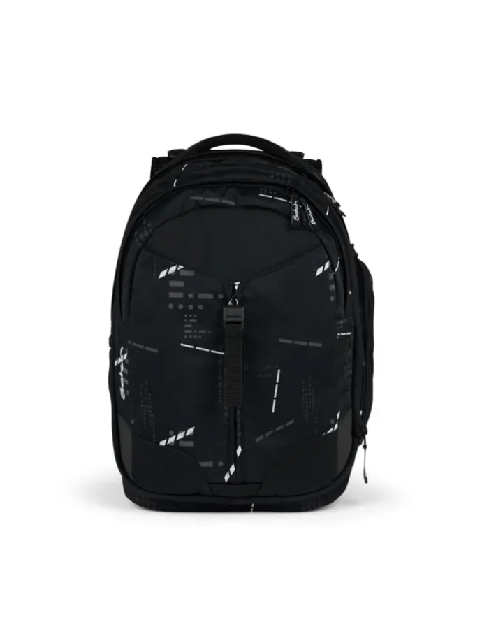 Schulrucksack-Set MATCH Ninja Matrix in Schwarz 3-teilig