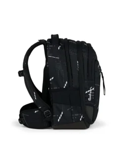 Schulrucksack-Set MATCH Ninja Matrix in Schwarz 3-teilig