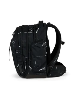 Schulrucksack-Set MATCH Ninja Matrix in Schwarz 3-teilig