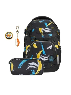 Schulrucksack-Set MATE   COLOUR UP-Set in Crazy Artnight