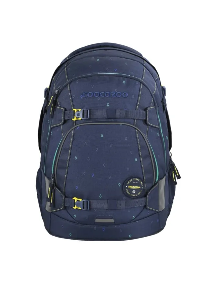 Schulrucksack-Set MATE Trinkflasche in Happy Raindrops