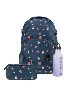 Schulrucksack-Set MATE Trinkflasche in Bubble Dreams
