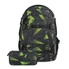 Schulrucksack-Set MATE und Mäppchen in Schwarz