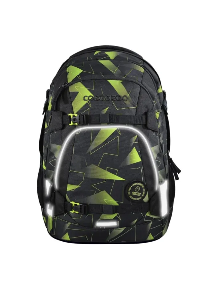 Schulrucksack-Set MATE und Mäppchen in Schwarz