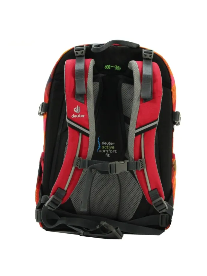 Schulrucksack-Set Ypsilon berry crosscheck in rot