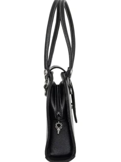Schultertasche 208-4169 in schwarz