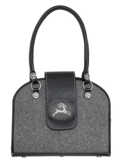 Schultertasche 208-4169 in schwarz
