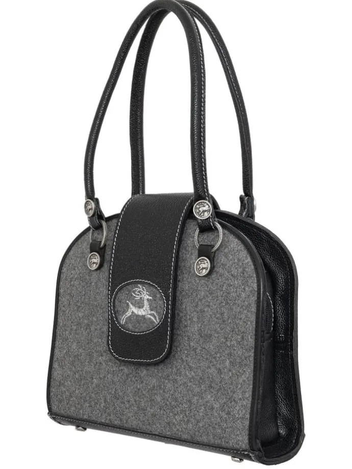 Schultertasche 208-4169 in schwarz