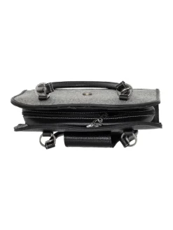 Schultertasche 208-4169 in schwarz