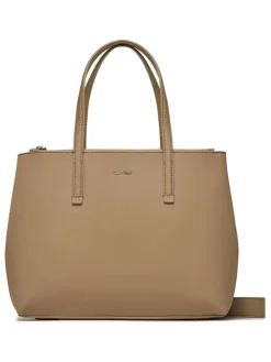 Schultertasche in Beige - (B)31 x (H)23,5 x (T)10 cm
