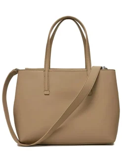 Schultertasche in Beige - (B)31 x (H)23,5 x (T)10 cm