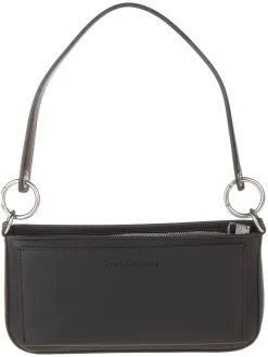 Schultertasche in Schwarz - (L)25 x (B)12 x (T)4 cm