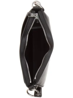 Schultertasche in Schwarz - (L)25 x (B)12 x (T)4 cm