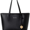 Schultertasche "Taormina" in Schwarz - (B)32 x (H)24 x (T)11 cm