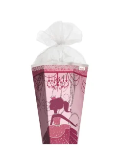Schultüte groß Ballerina 85 cm, Glitter in Rosa