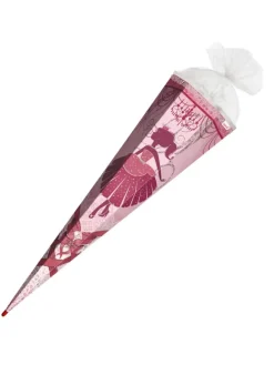 Schultüte groß Ballerina 85 cm, Glitter in Rosa