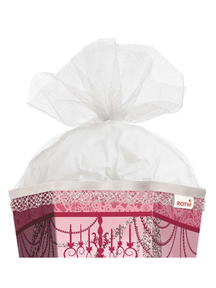 Schultüte groß Ballerina 85 cm, Glitter in Rosa