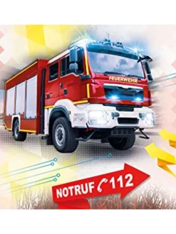 Schultüte groß Feuerwehr 85 cm in Rot