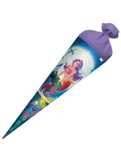 Schultüte groß Magische Meerjungfrau 70 cm in Blau
