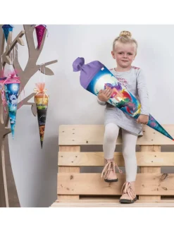 Schultüte groß Magische Meerjungfrau 70 cm in Blau