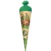 Schultüte groß Veganosaurus 70 cm in Grün