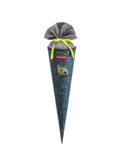 Schultüte, mit eingenähtem Bändchen in Bagger Rocco