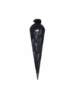 Schultüte Super ReflektBär Glow Schwarze Blitze in Schwarz