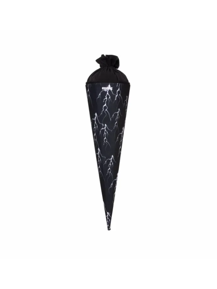 Schultüte Super ReflektBär Glow Schwarze Blitze in Schwarz