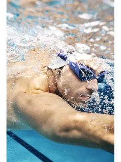 Schwimmbrille in Blau