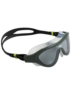 Schwimmbrille in Khaki/ Schwarz