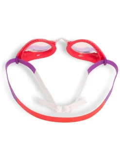 Schwimmbrille in Lila/ Rot/ Weiß