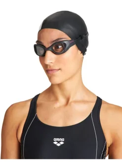 Schwimmbrille in Schwarz