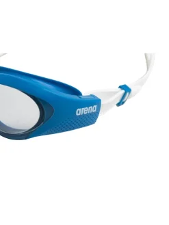 Schwimmbrille in Weiß/ Blau