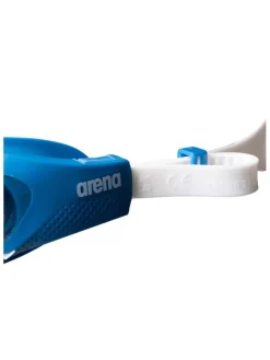 Schwimmbrille in Weiß/ Blau