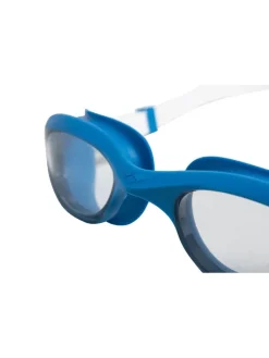 Schwimmbrille in Weiß/ Blau